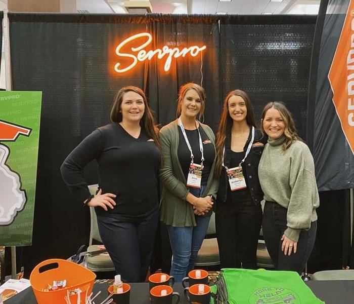 SERVPRO Marketing team at the Missouri Association of Manufacturers Conference and tradeshow